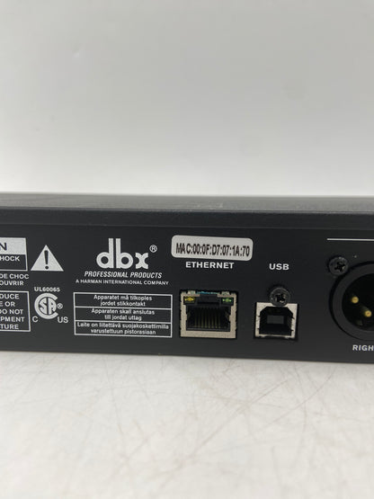 dbx  DriveRack PA2 Speaker Management System