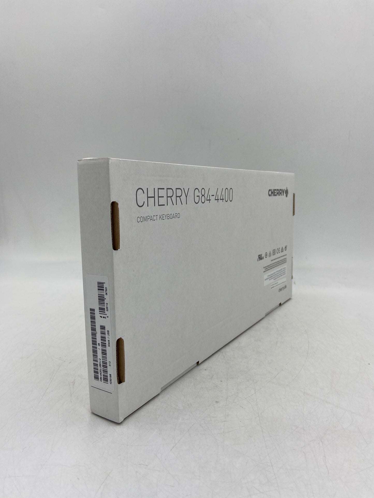 New Cherry G84-4400 Compact Keyboard G84-4420LUBEU-2 Black