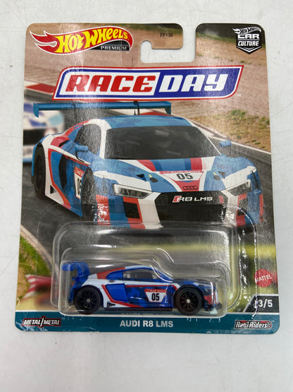 New Hot Wheels  Lot of 4 Race Day 2023 Collectible Toy Cars S28A HKC58