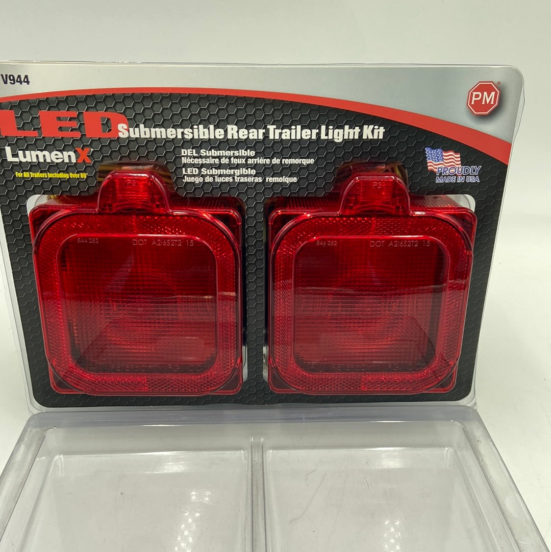 Lumen X LED Submersible Rear Trailer Light Kit V944