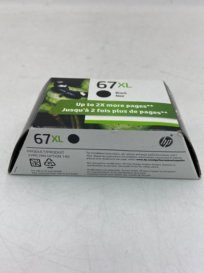 New HP 67XL 3YM57AN Black Ink Cartridge