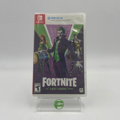 Fortnite: The Last Laugh Bundle (Nintendo Switch, 2020) Case Only