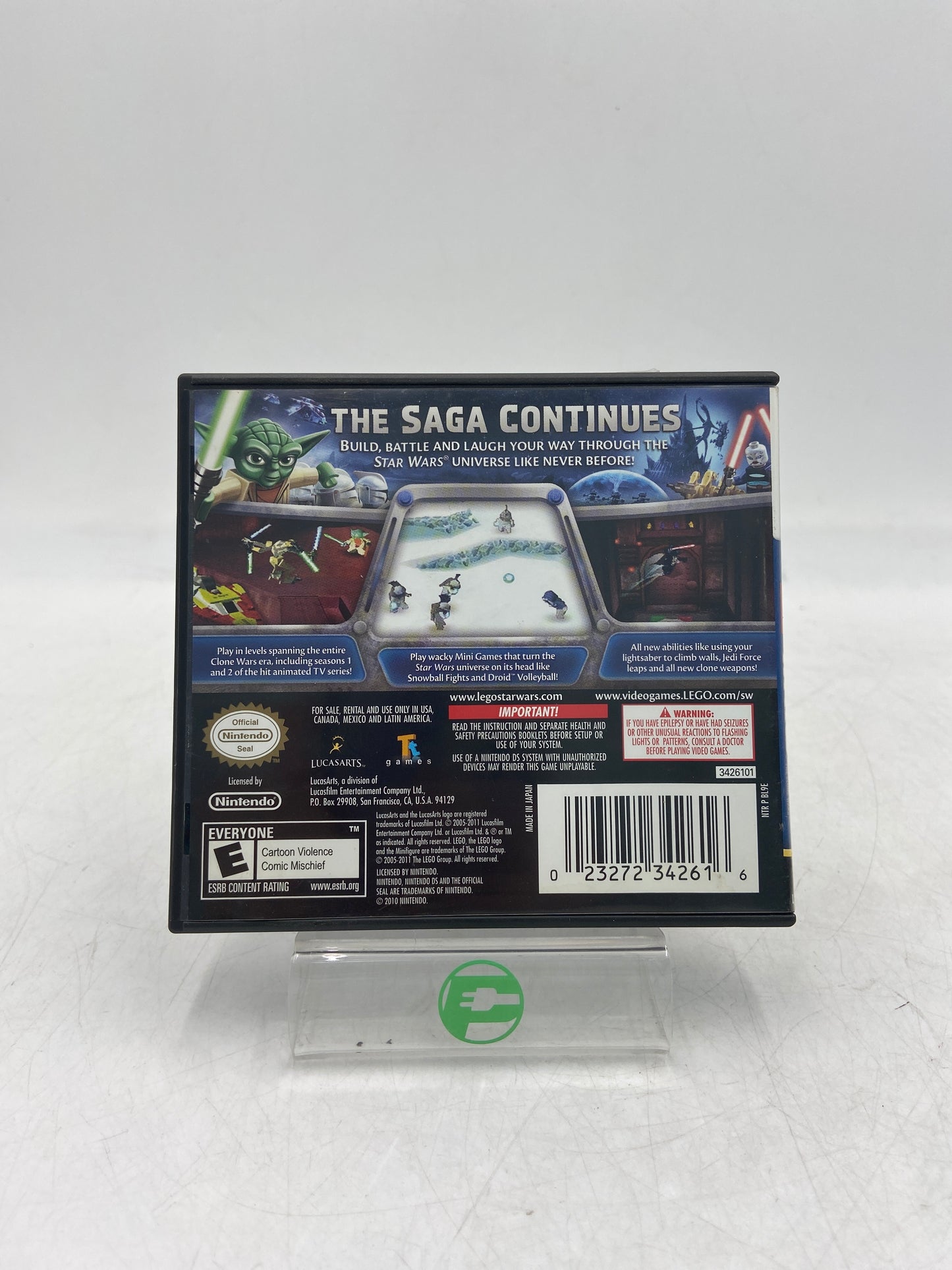LEGO Star Wars III: The Clone Wars (Nintendo DS, 2011) Video Game Cartridge