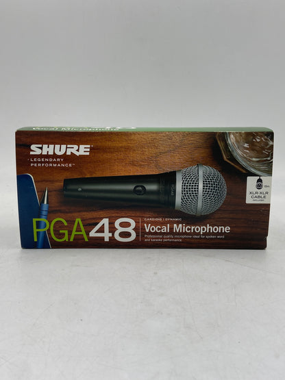 New SHURE Vocal Microphone Handheld Vocal Microphone PGA48-XLR