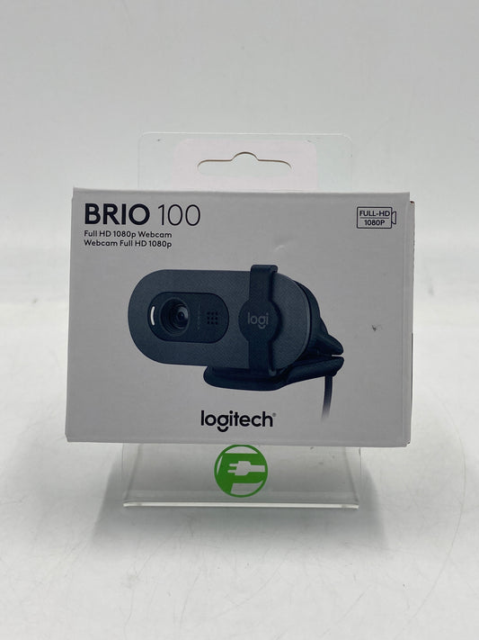 New LOGITECH BRIO 100 Webcam