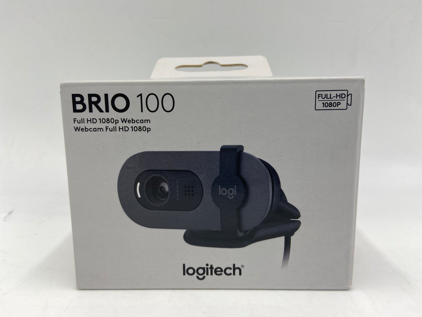 New LOGITECH BRIO 100 FULL HD 1080P WEBCAM 960-001580