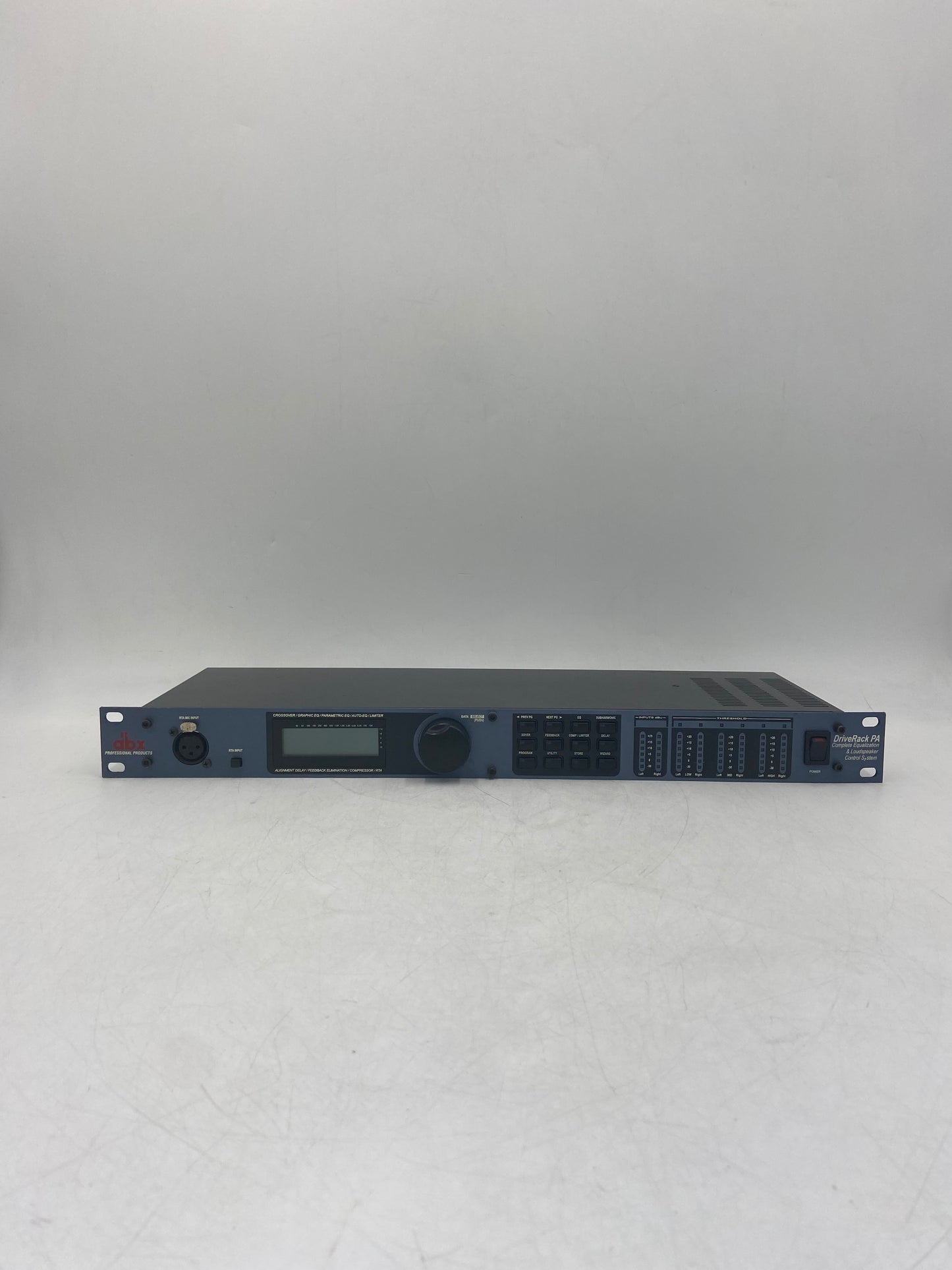 dbx DriveRack PA Professional Equalization and Loudspeaker Control System DBXPA