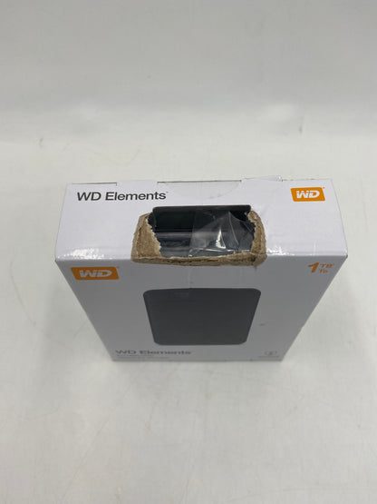 New Western Digital WD ELEMENTS 1TB Portable HDD