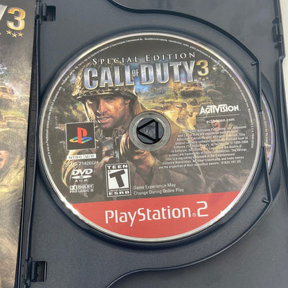 Call of Duty 3 [Special Edition] (Sony PlayStation 2 PS2, 2006)