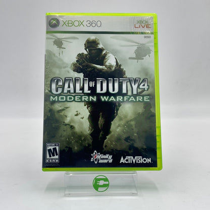 Call of Duty 4 Modern Warfare (Microsoft Xbox 360, 2007)