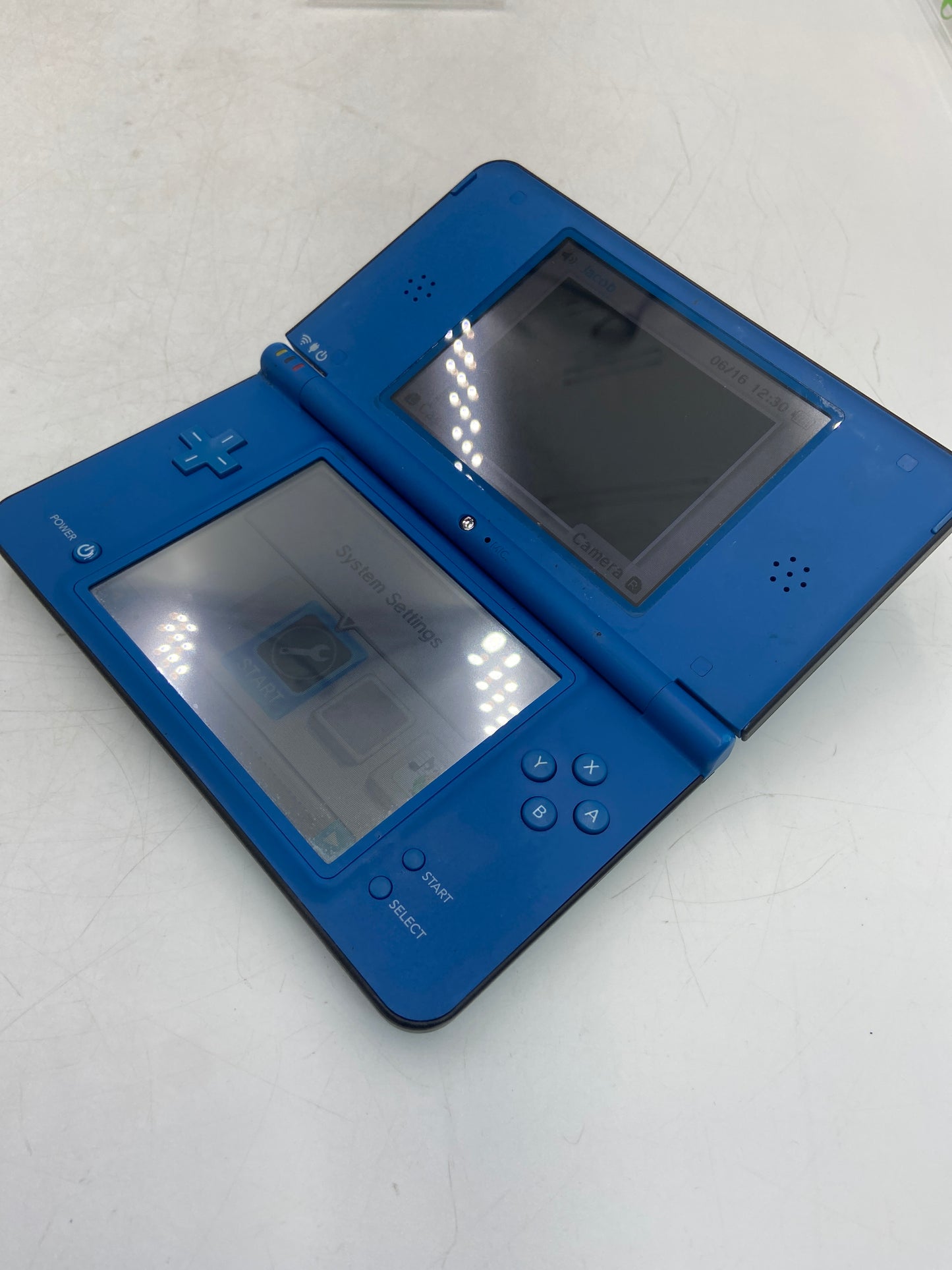Nintendo DSi XL Handheld Game Console Only UTL-001 Aqua Blue