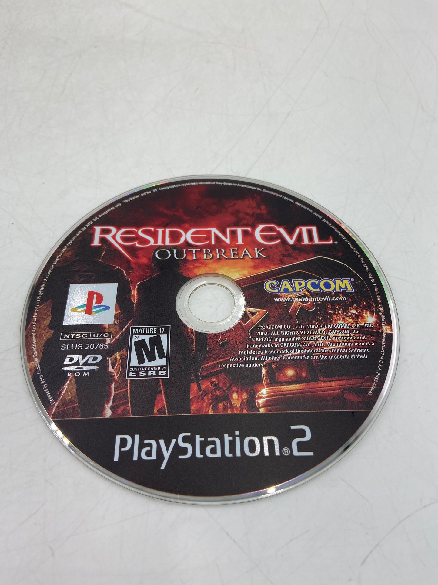 Resident Evil Outbreak (Playstation 2, 2003)