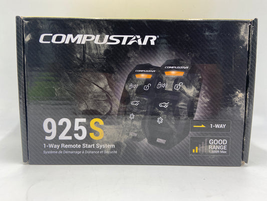 New Compustar 925s 1-Way Remote Start System CS925-S