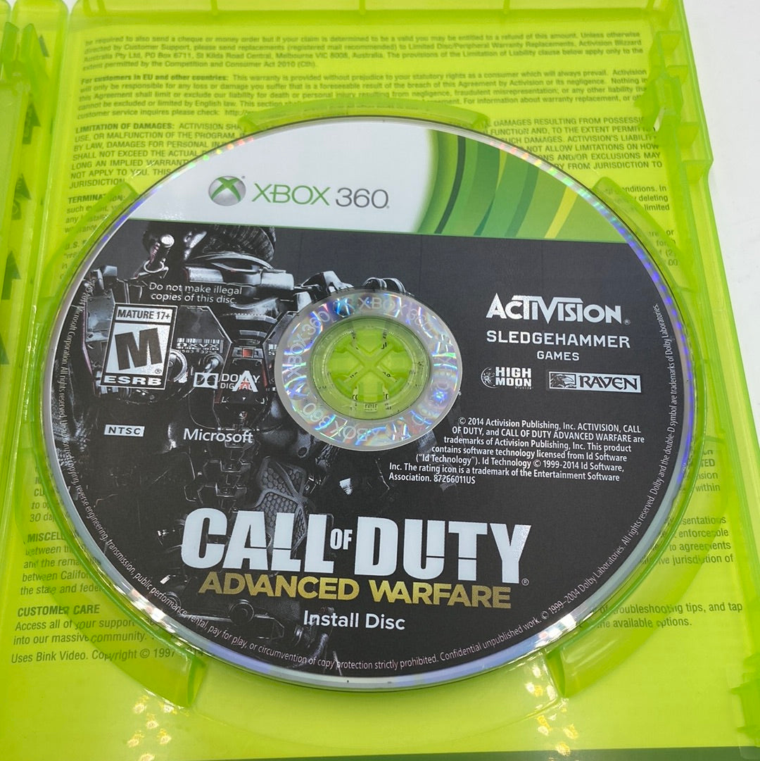 Lot of Call of Duty 5 Microsoft Xbox 360 Games