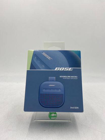 New Bose SoundLink Micro Wireless Portable Bluetooth Speaker Blue 895098-0200