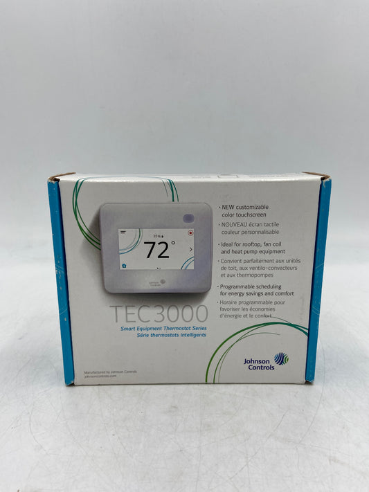 New Johnson Controls TEC3000 Smart Equipment Thermostat Series Smart Thermostat TEC3612-14-000