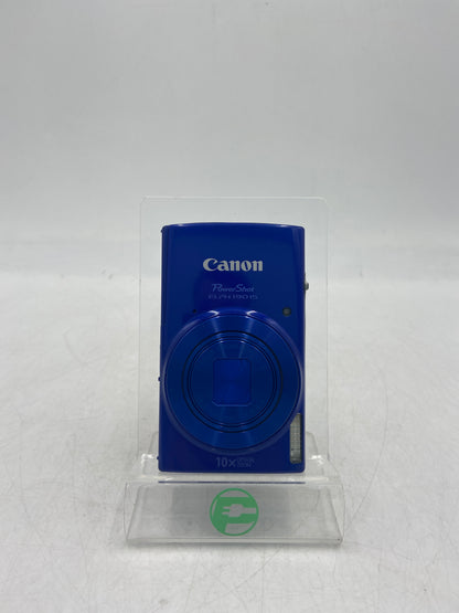 Broken Canon PowerShot ELPH 190 IS 20.0MP Compact Digital Camera Cracked LCD