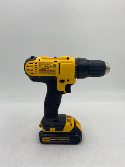 DeWalt DCD771 20V MAX 1/2" (13mm) Cordless Drill Driver Power Tool