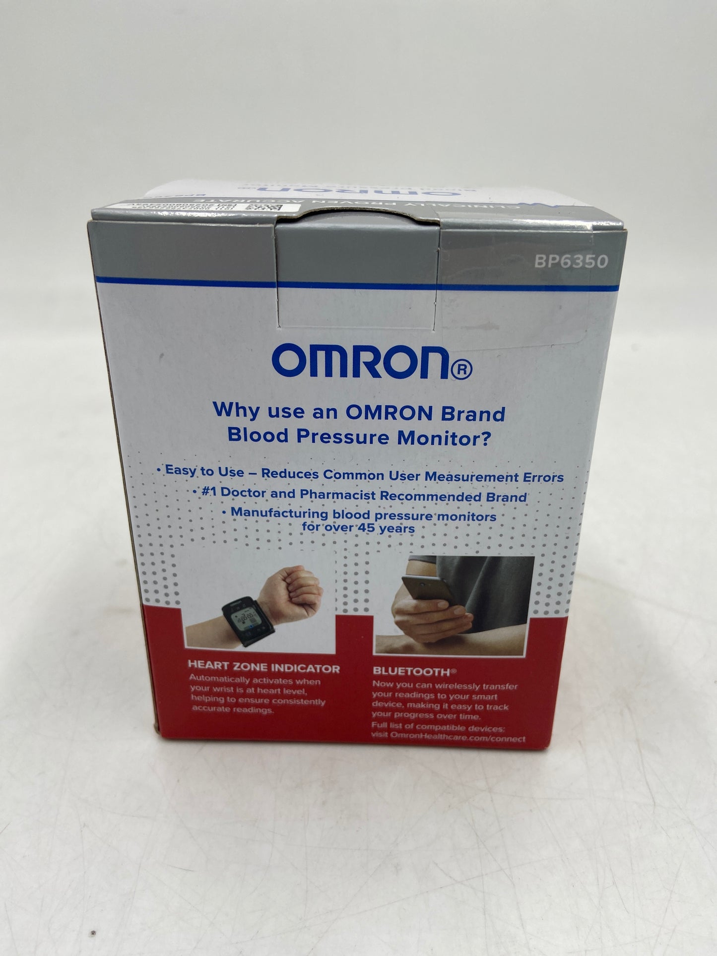 New OMRON 7 Series Wrist Blood Pressure Monitor BP6350