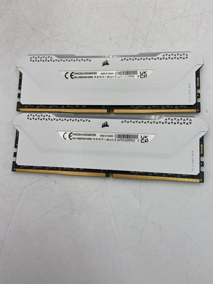 Corsair Vengeance RGB Pro 32GB (2x16GB) RAM DDR4 3600MHz CMH32GX4M2D3600C18W