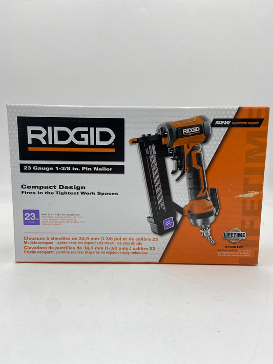 New Rigid 23 Gauge 1-3/8 in Pin Nailer