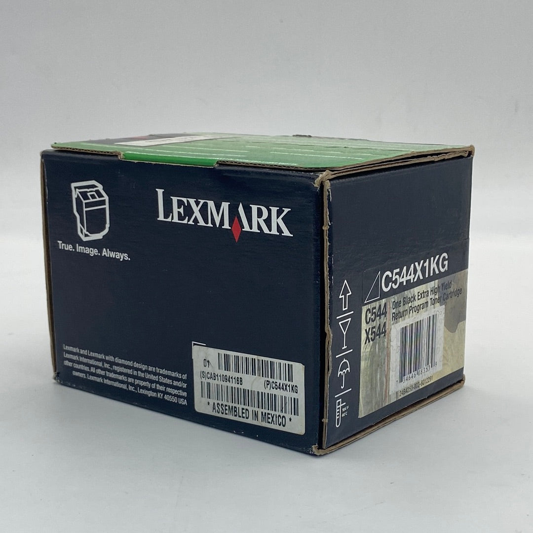 New Lexmark High Yield Toner Cartridge C544X1KG Black Ink Cartridge