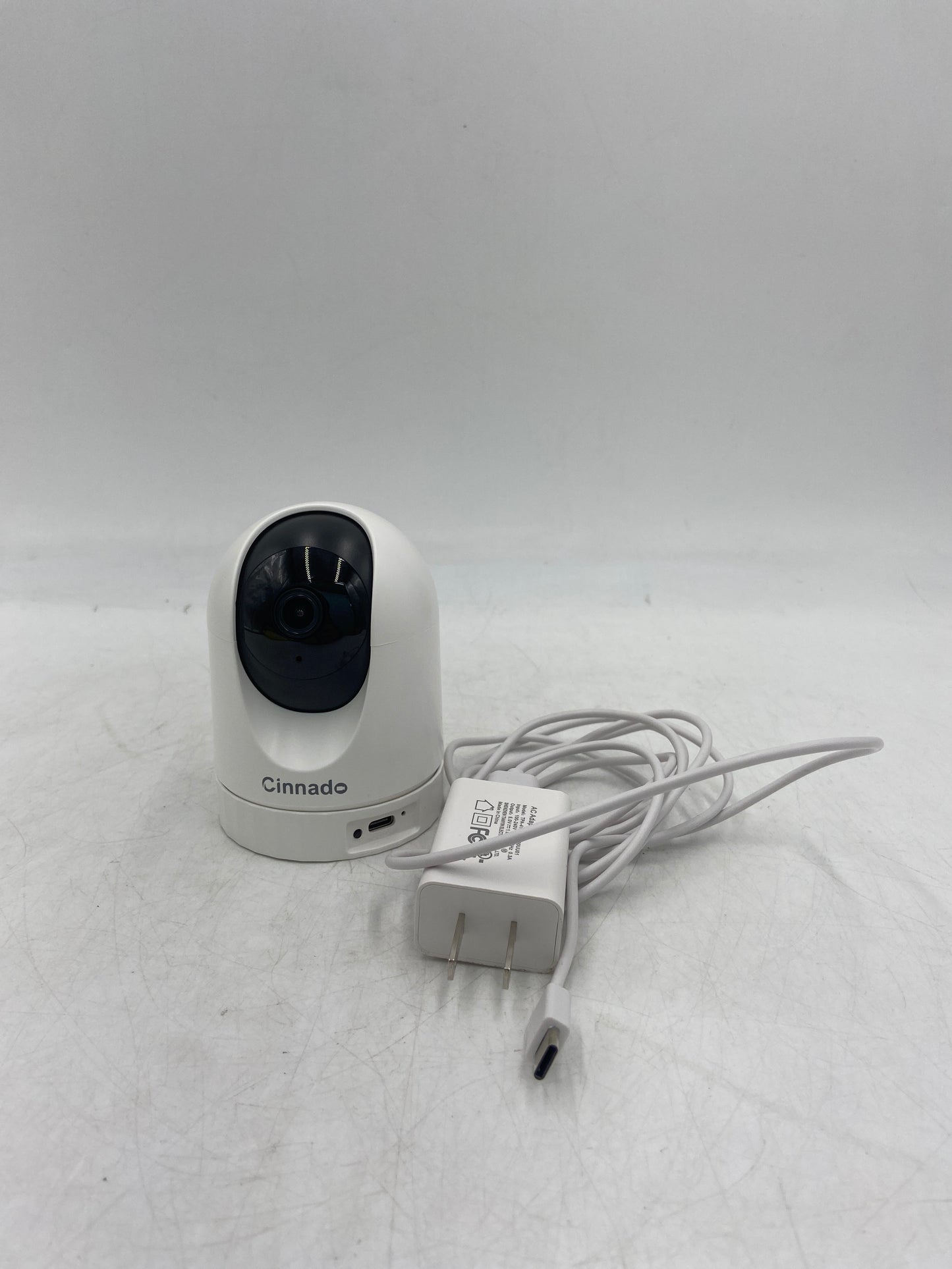 Cinnado IP Camera Home Surveillance Pet Camera D1 White