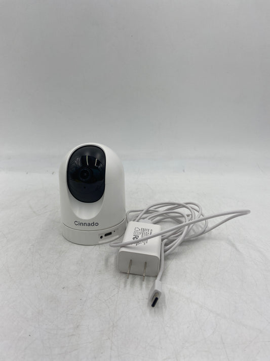 Cinnado IP Camera Home Surveillance Pet Camera D1 White