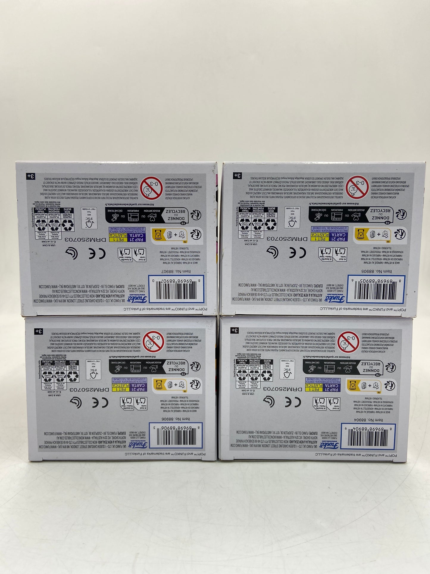 New Funko Pop DC X SONIC Set of 4 Collectible Vinyl Figure