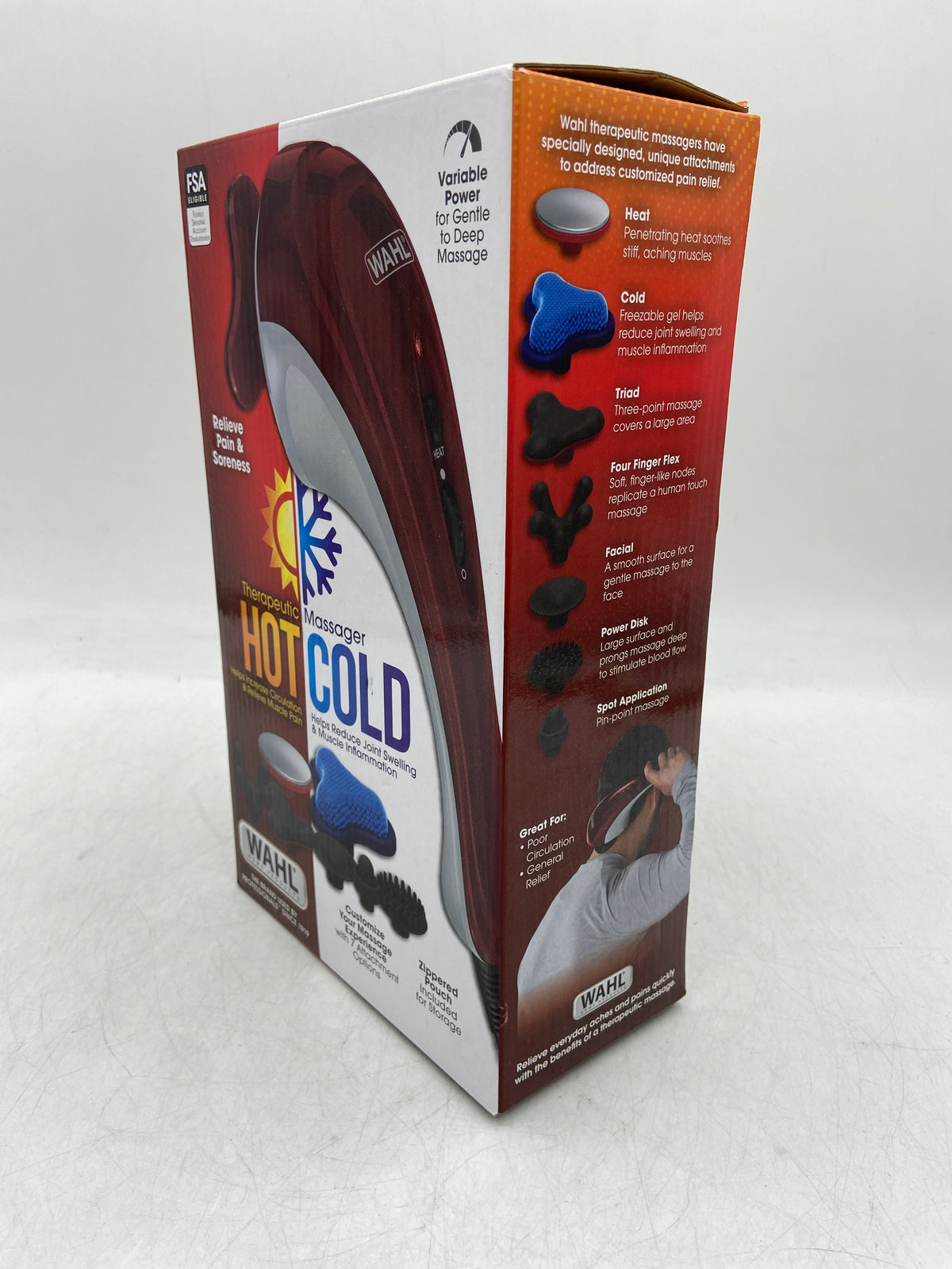 New Wahl Hot Cold Therapeutic Massager 4295-400