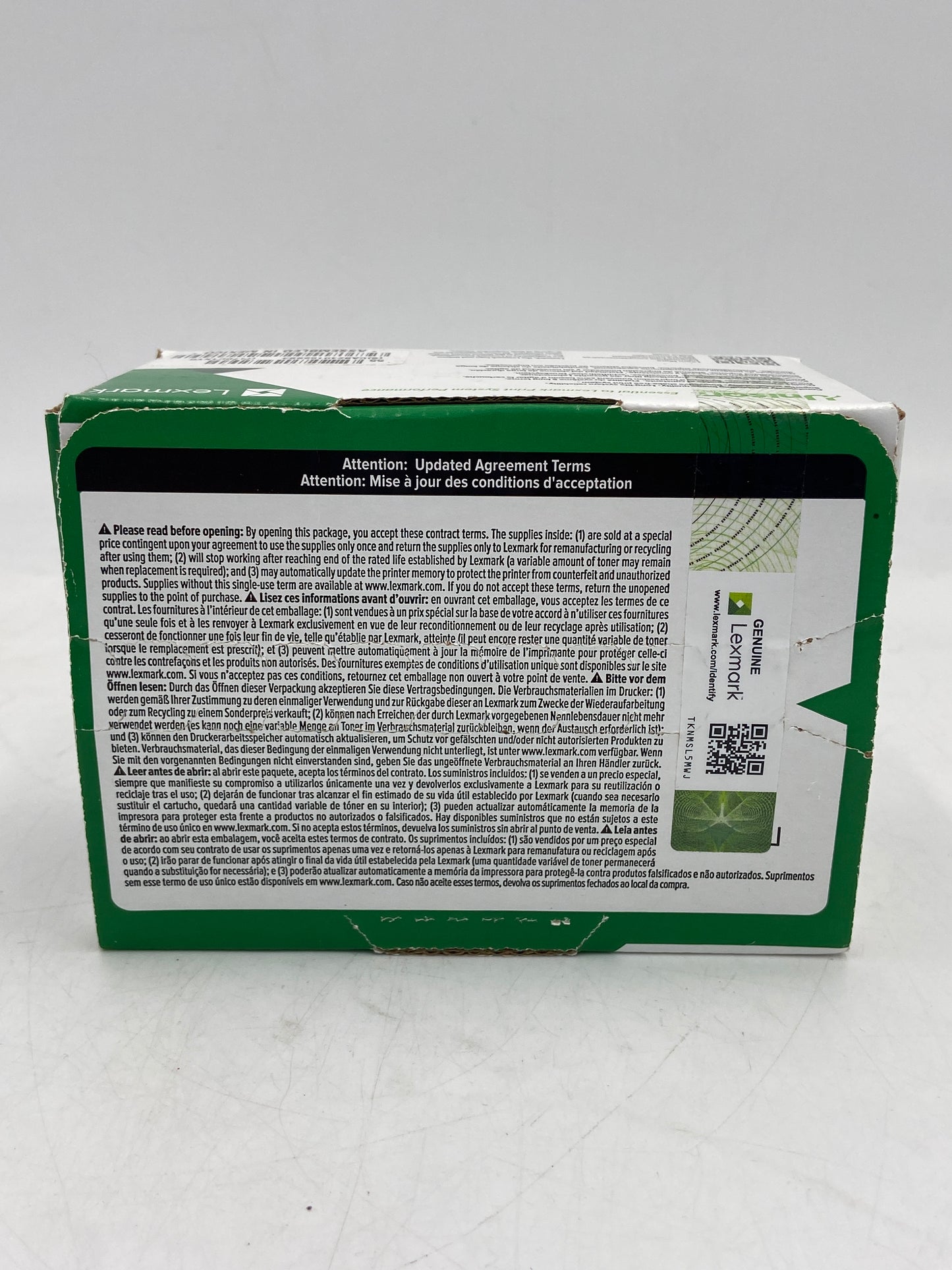 New Lexmark 70C1XY0 CS510 CX510 Yellow Toner Cartridge