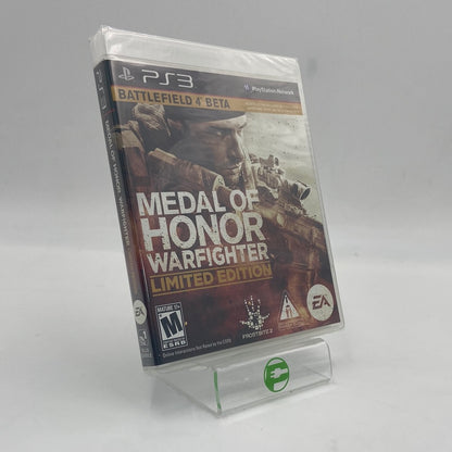 New Medal of Honor Warfighter [Limited Edition] (Sony PlayStation 3 PS3, 2012)