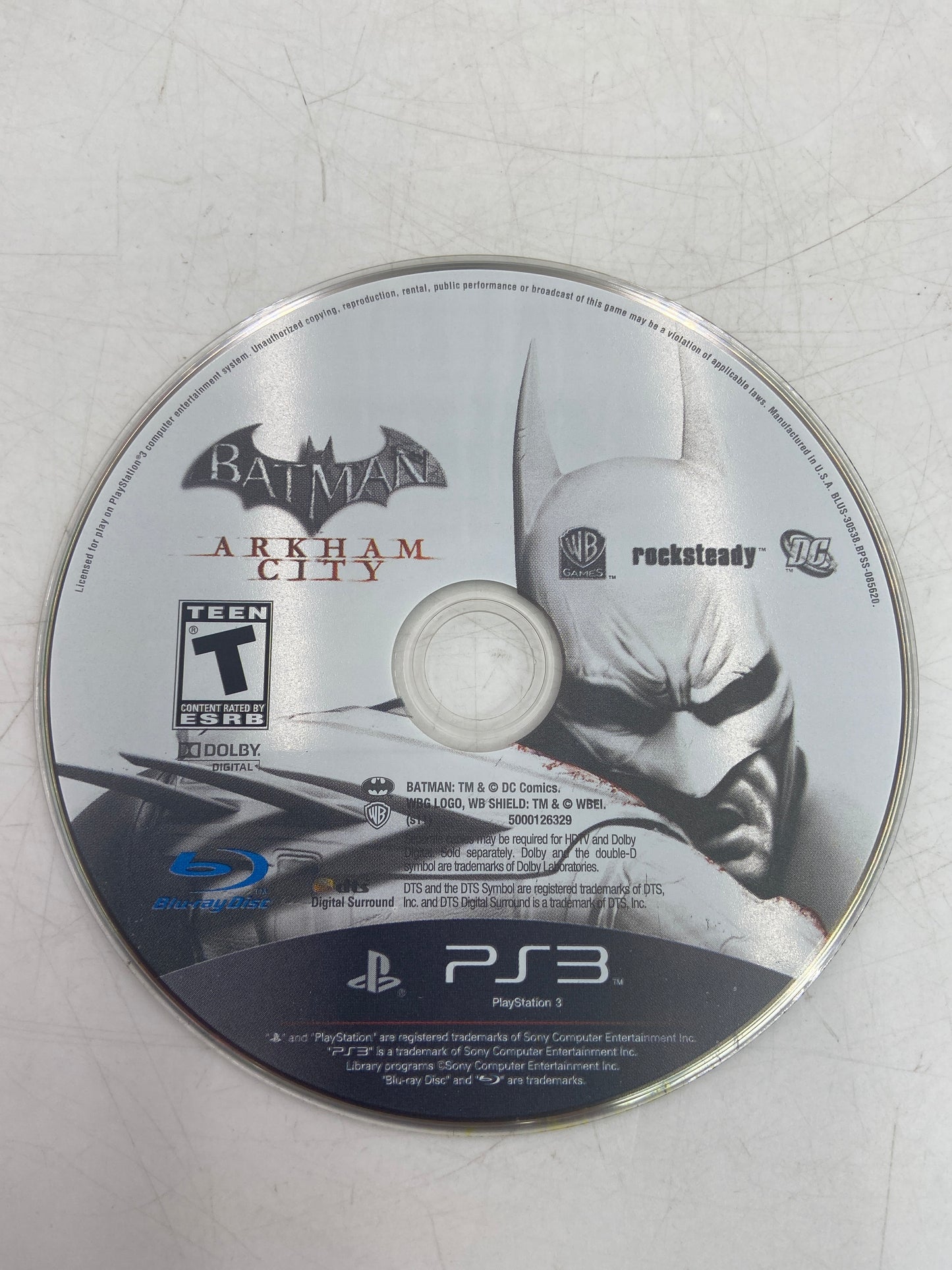 Lot of 2 Sony PlayStation 3 PS3 Games Batman Arkham Lot