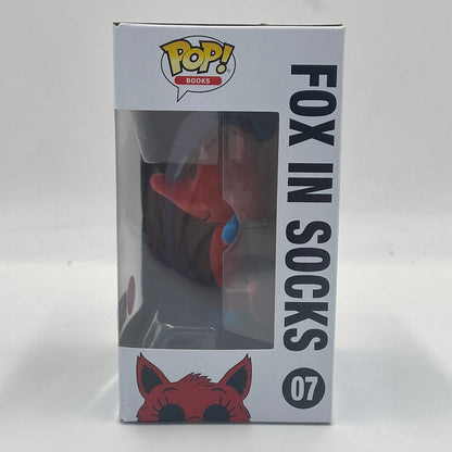 New Funko Pop Books Dr. Suess Fox In Socks Flocked 07