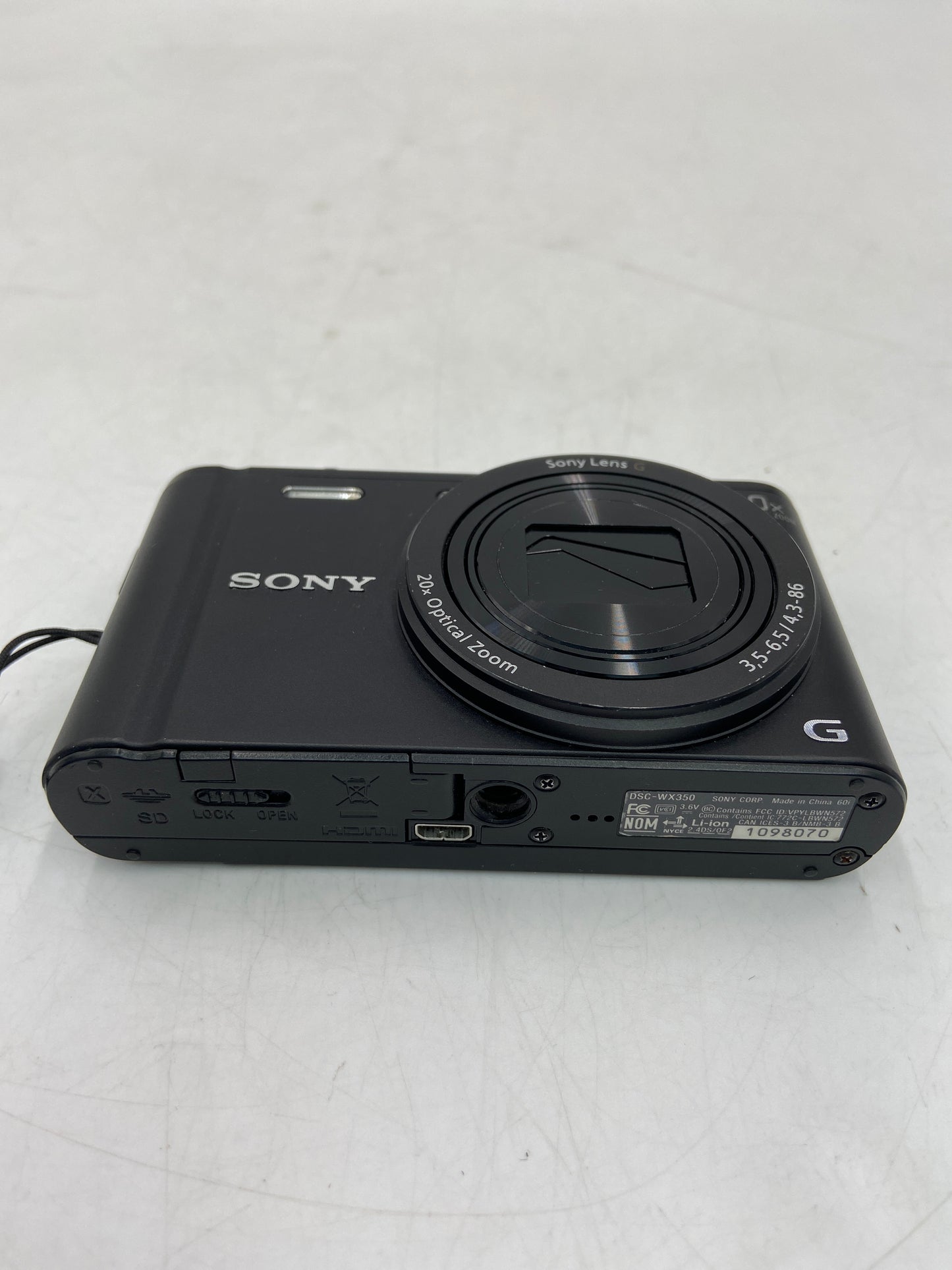 Sony Cyber-Shot AVCHD Exmor R 18.2MP Digital Camera DSC-WX350