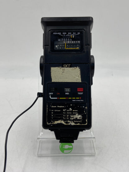 FOCAL M500C-ZOOM -Not Tested- Auto Electronic Camera Flash Unit 20-01-37