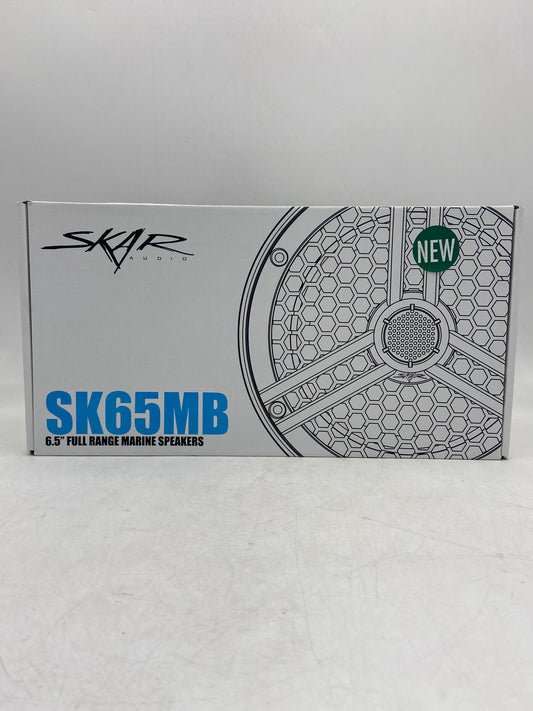 New Open Box Skar Audio 6.5" Full Range Marine Speakers 2-Way Full Range Tower Speaker Set SK65MB