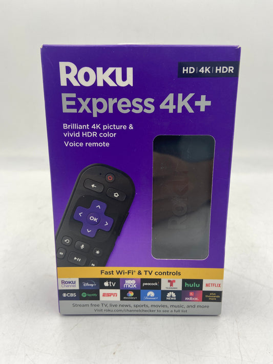 New Roku Express 4K+ Media Streamer
