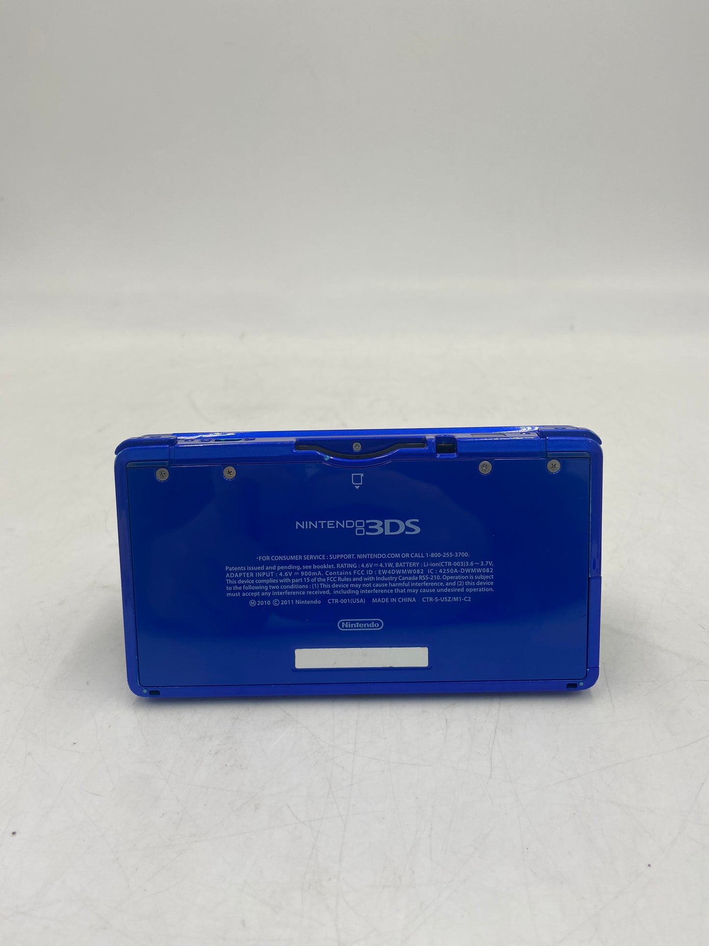 Nintendo 3DS Handheld Game Console CTR-001 Blue Bundle