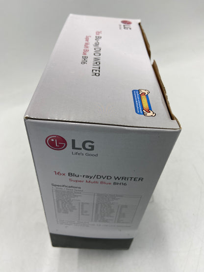 New LG Super Multi Blue bh16 16x Blu-ray / DVD Writer MAY66014517