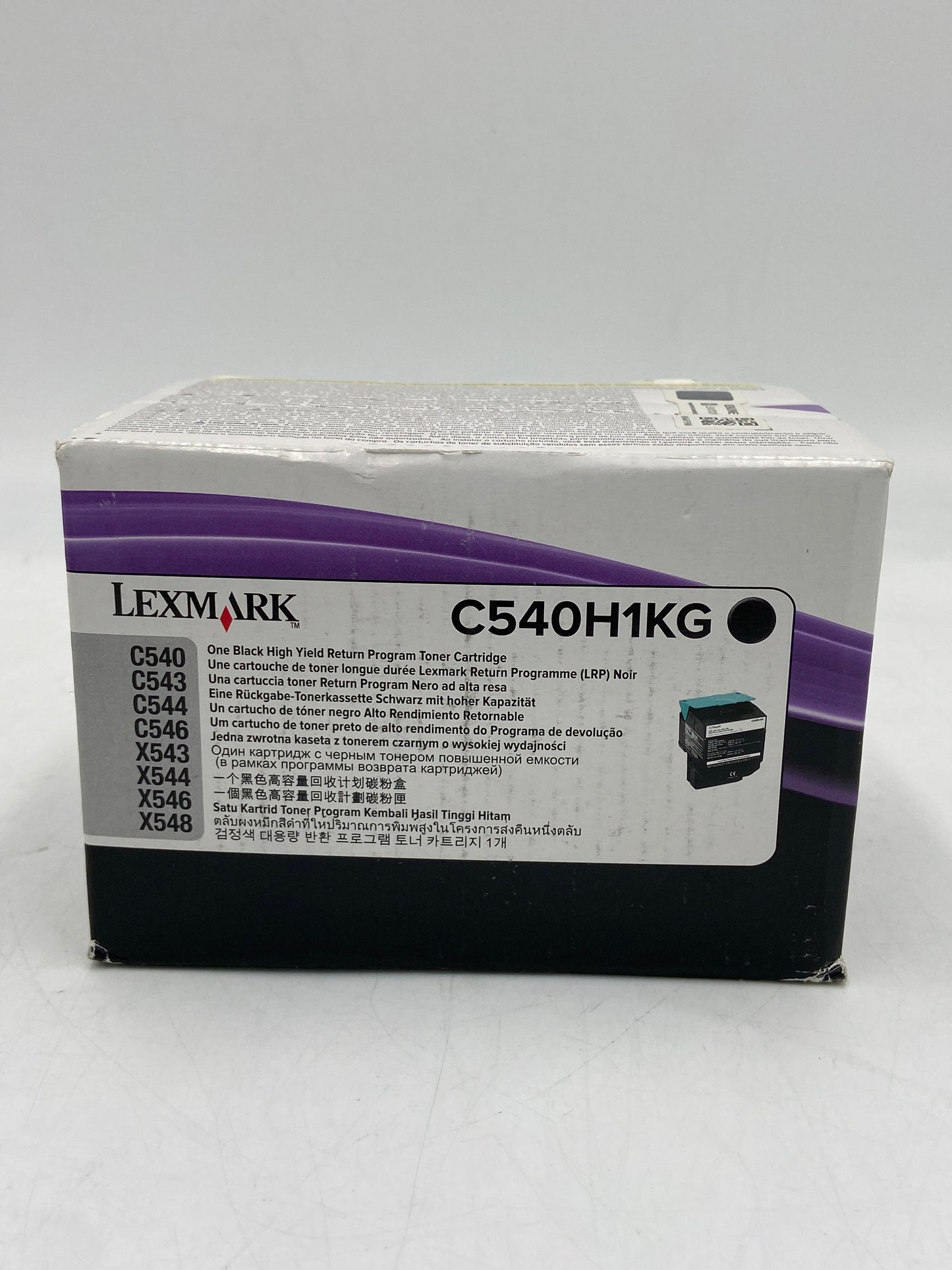 New Lexmark C540H1KG Black Toner Cartridge