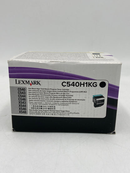New Lexmark C540H1KG Black Toner Cartridge