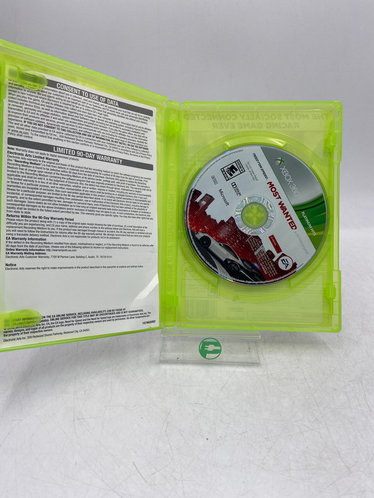 Need For Speed: Most Wanted [Platinum Hits] (Microsoft Xbox 360, 2006)