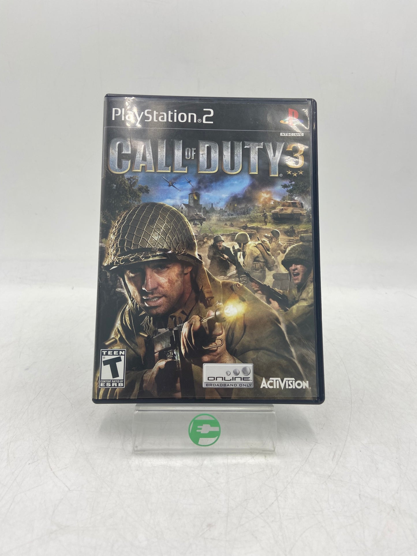 Lot of 2 Sony PlayStation 2 PS2 Games (Call of Duty Games)