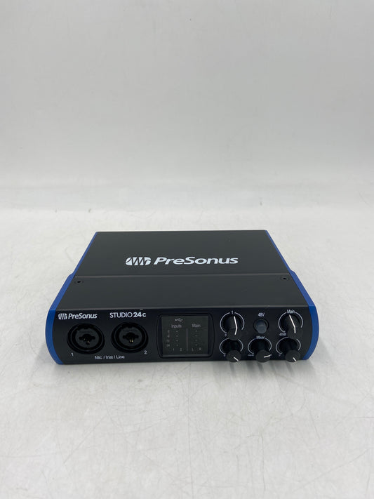 New Open Box PreSonus Studio 24C USB-C Audio Interface PRO Studio