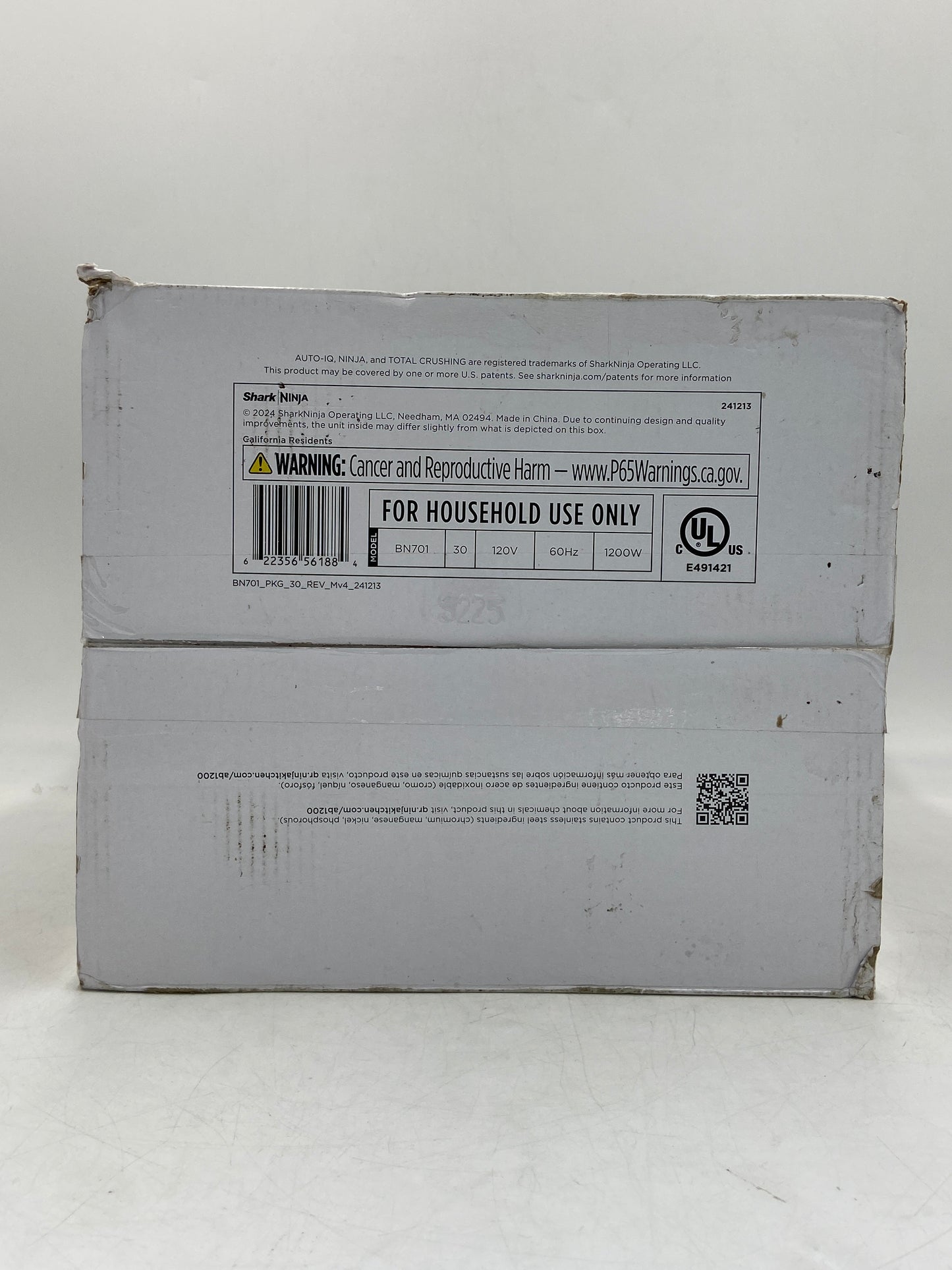 New Ninja ProfessionalPLUS Blender with Auto IQ 1400W Blender BN701