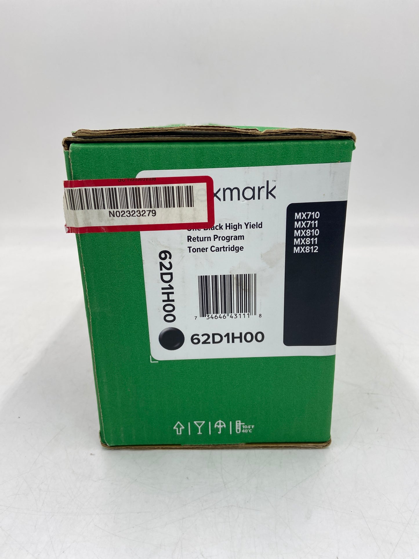 New Lexmark 62D1H00 Black Toner Cartridge