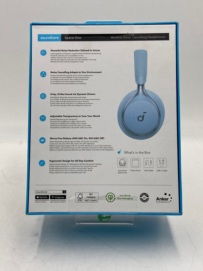 New Anker Soundcore Space One Wireless Noise Cancelling Headphones A3035