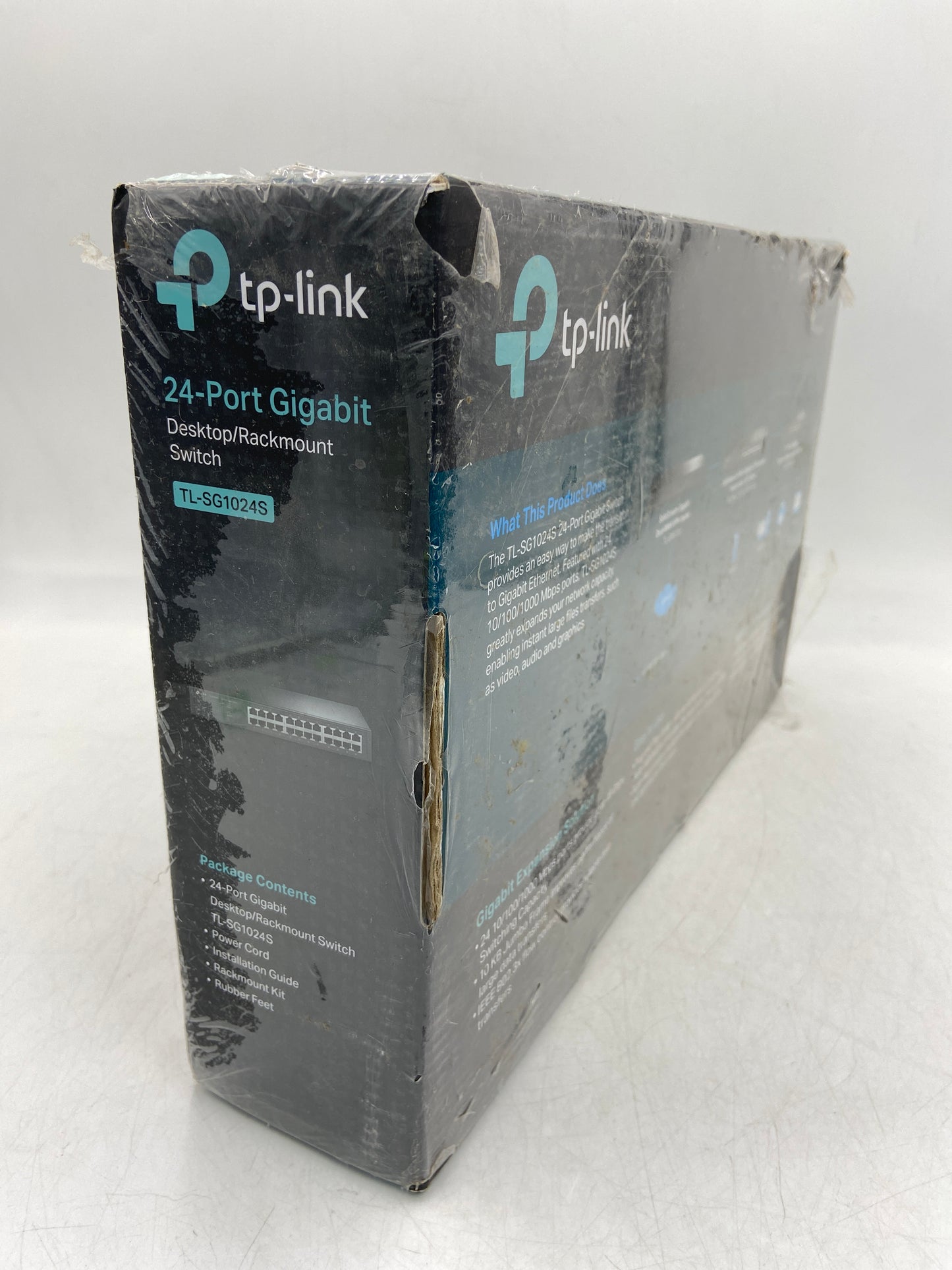 New TP-Link 24-Port Gigabit Desktop/Rackmount Swtich TL-SG1024S