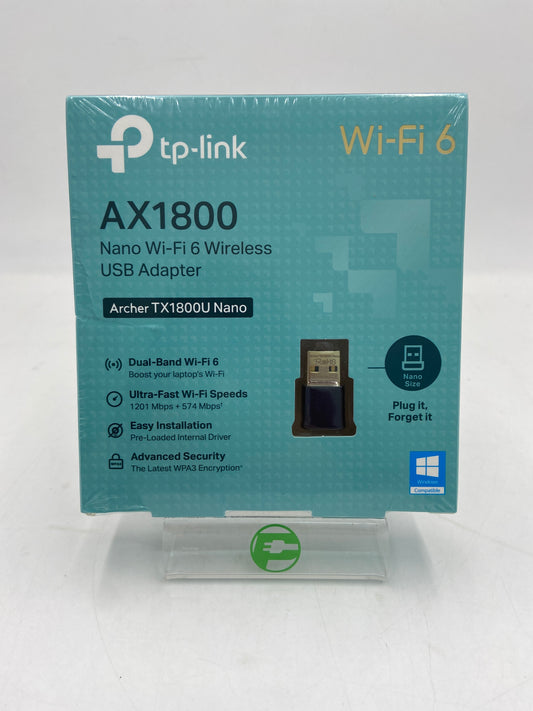 New TP-LINK AX1800 Nano Wi-Fi Wireless USB Adaptor